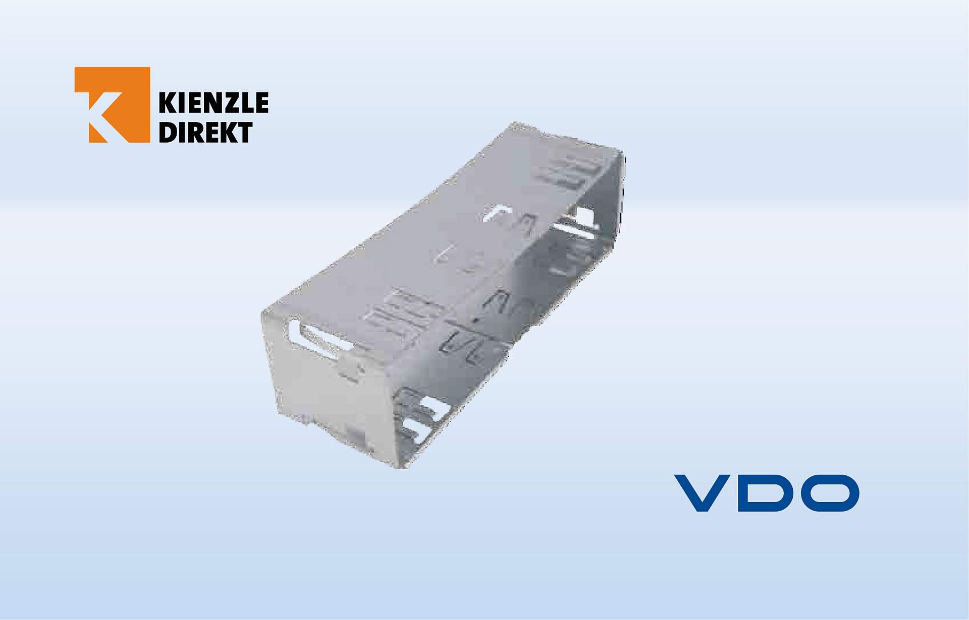 DTCO/MTCO Einbaurahmen MIT ZUS.FIXIERLASCHEN